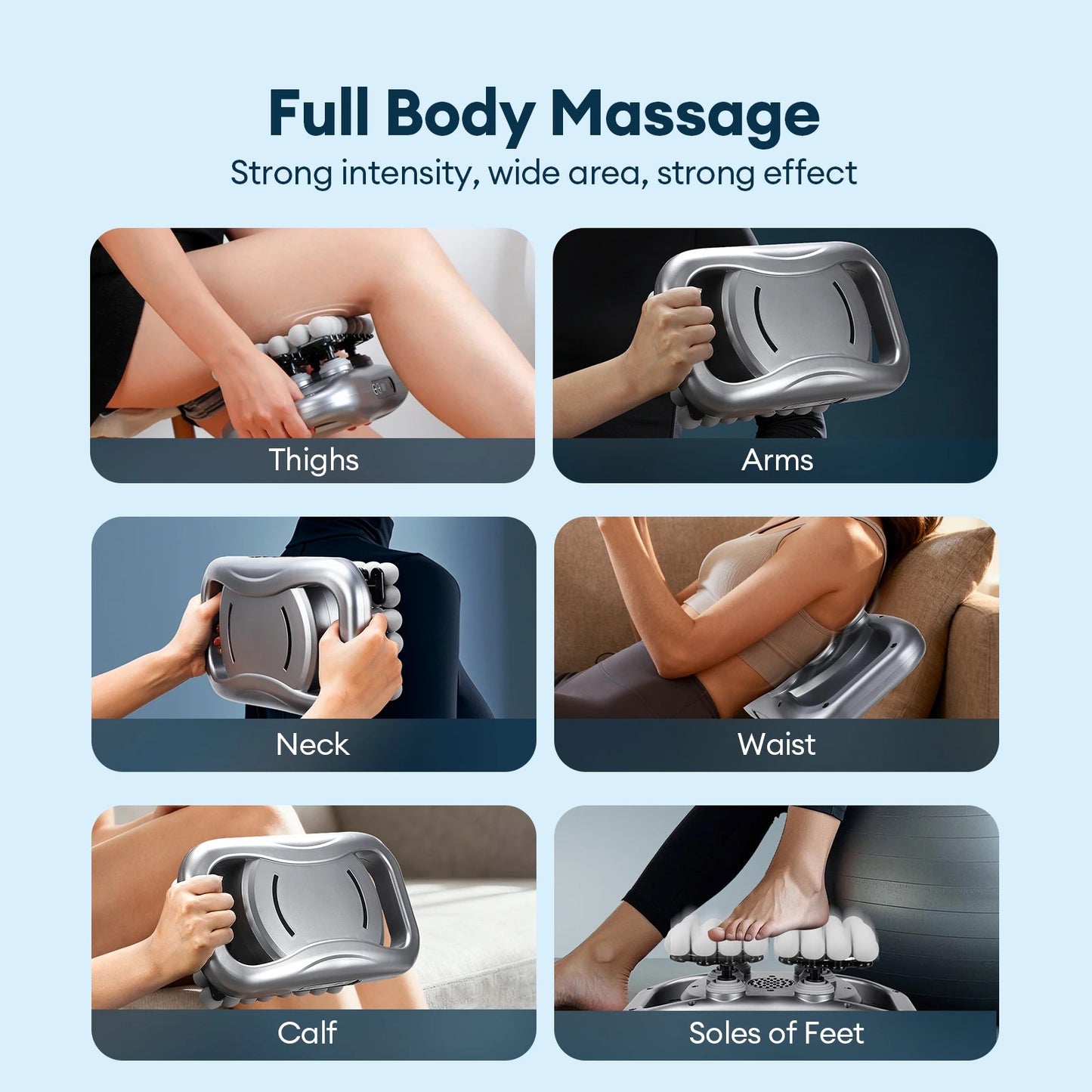 RELAXVIBE™ 42-Head Fascia Massager