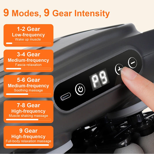 RELAXVIBE™ 42-Head Fascia Massager