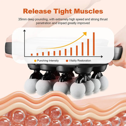 RELAXVIBE™ 16-Head Fascia Massager